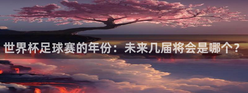  意昂平台登录入口2025：世界杯足球赛的年份：未来几届将会是