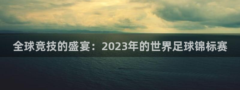 意昂平台官网：全球竞技的盛宴：2023年的世界足球锦标赛